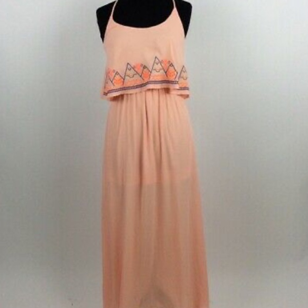 ✨NWT Gianni Bini Flounce Top Maxi Dress